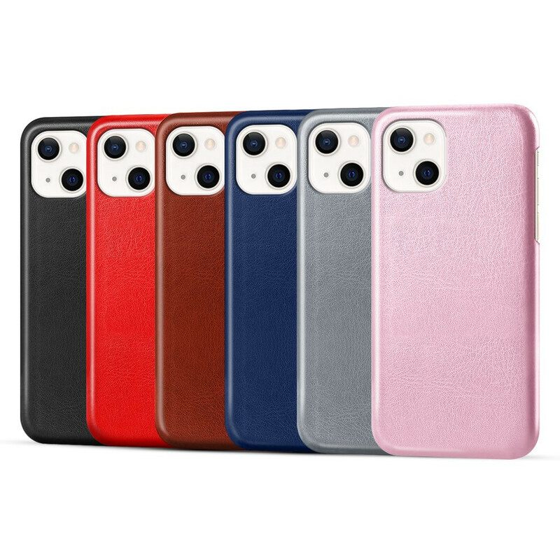 Kuori iPhone 13 Mini Ksq Nahkaefekti