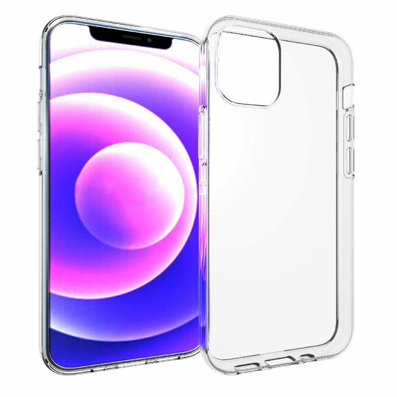 Kuori iPhone 13 Mini Transparent Silicone Premium