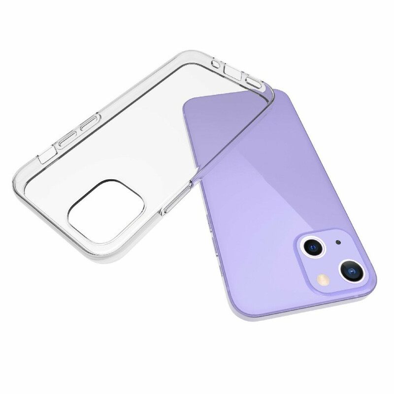 Kuori iPhone 13 Mini Transparent Silicone Premium