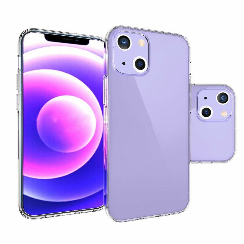 Kuori iPhone 13 Mini Transparent Silicone Premium