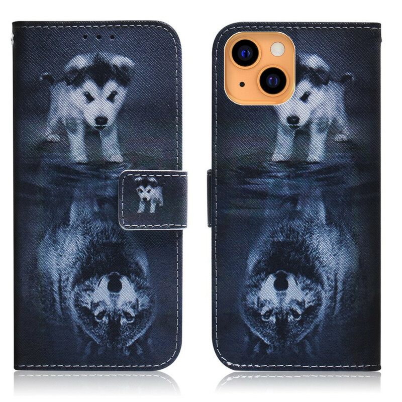 Nahkakotelo iPhone 13 Mini Ernesto Le Loup