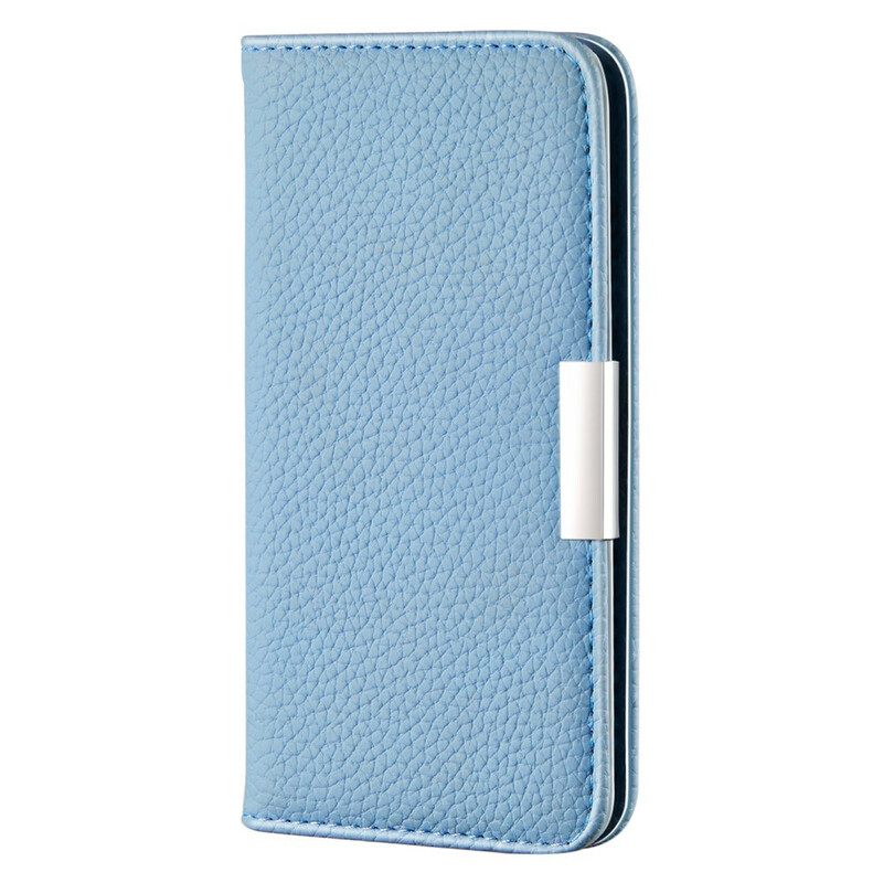 Puhelinkuoret iPhone 13 Mini Kotelot Flip Ultra Chic Litchi Faux Leather