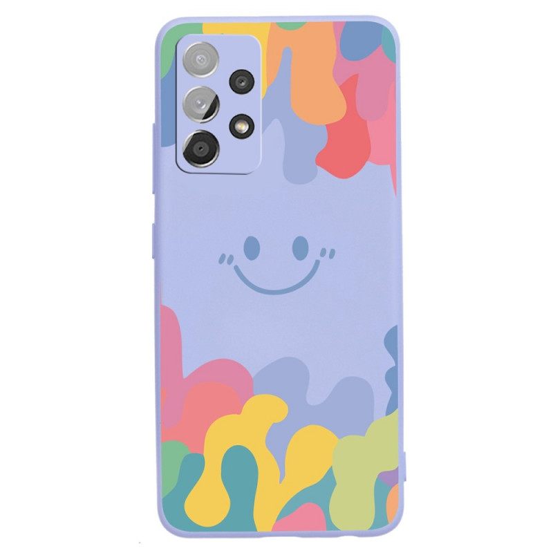 Case Samsung Galaxy A33 5G Hymyilevä Kasvo