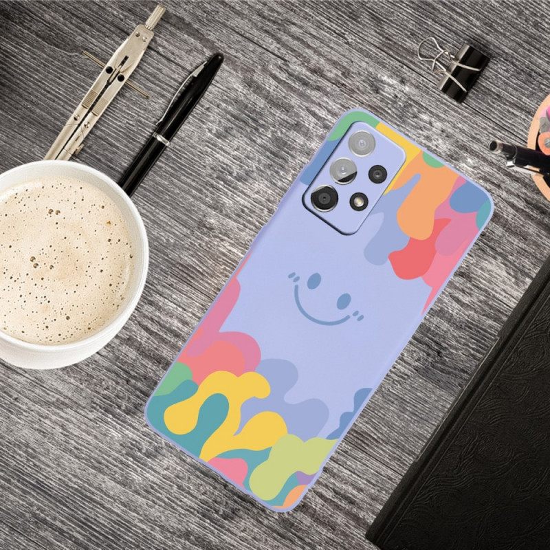 Case Samsung Galaxy A33 5G Hymyilevä Kasvo