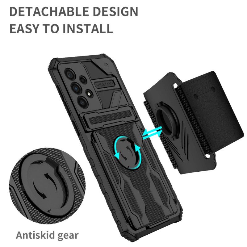Case Samsung Galaxy A33 5G Monitoiminen Käsivarsinauhalla
