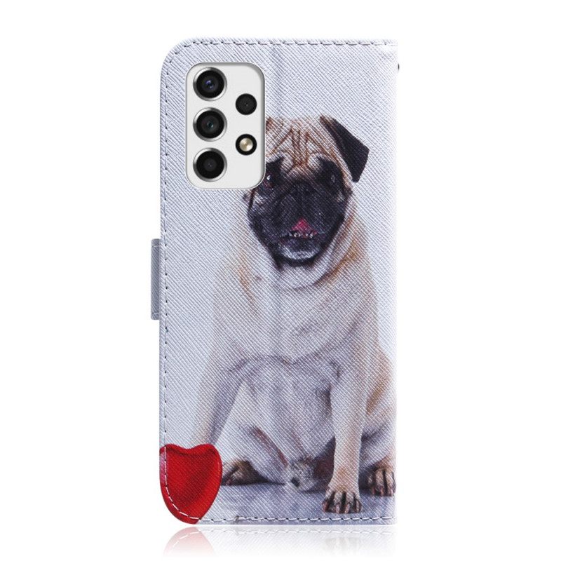 Flip Case Samsung Galaxy A33 5G Mopsikoira