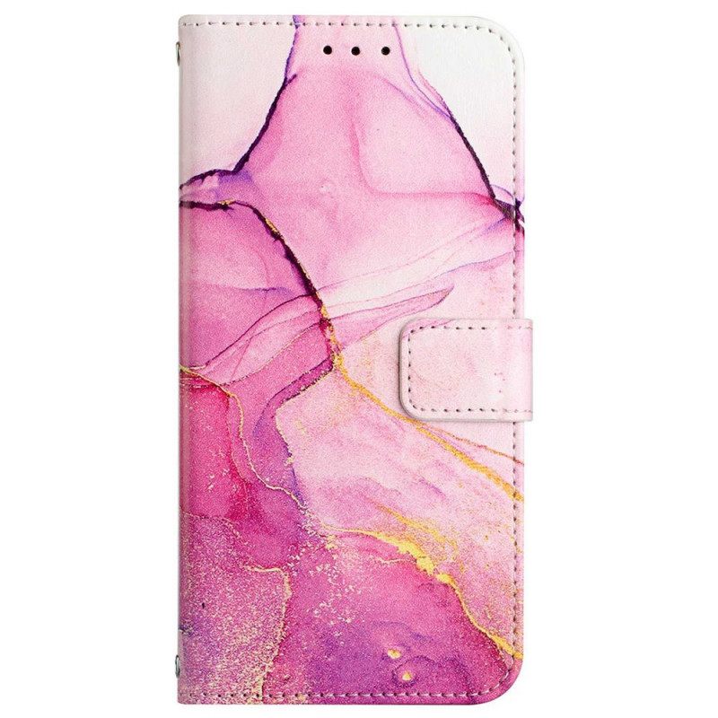 Kotelot Samsung Galaxy A33 5G Marble Kaulanauhalla