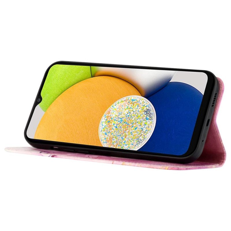 Kotelot Samsung Galaxy A33 5G Marble Kaulanauhalla