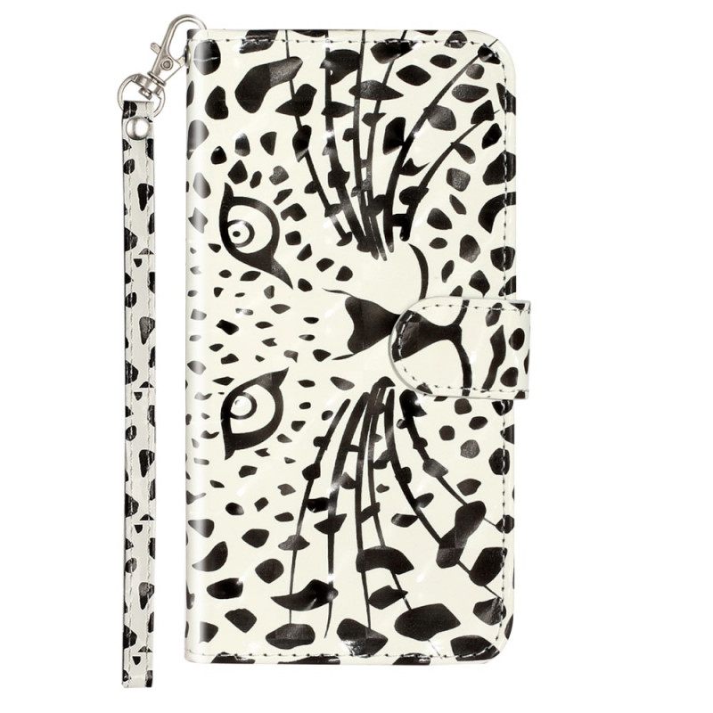 Kotelot Samsung Galaxy A33 5G Suojaketju Kuori Strappy Tiger
