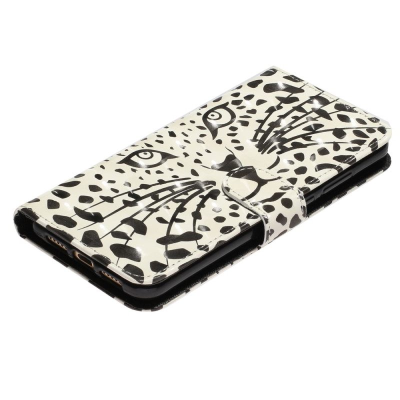 Kotelot Samsung Galaxy A33 5G Suojaketju Kuori Strappy Tiger