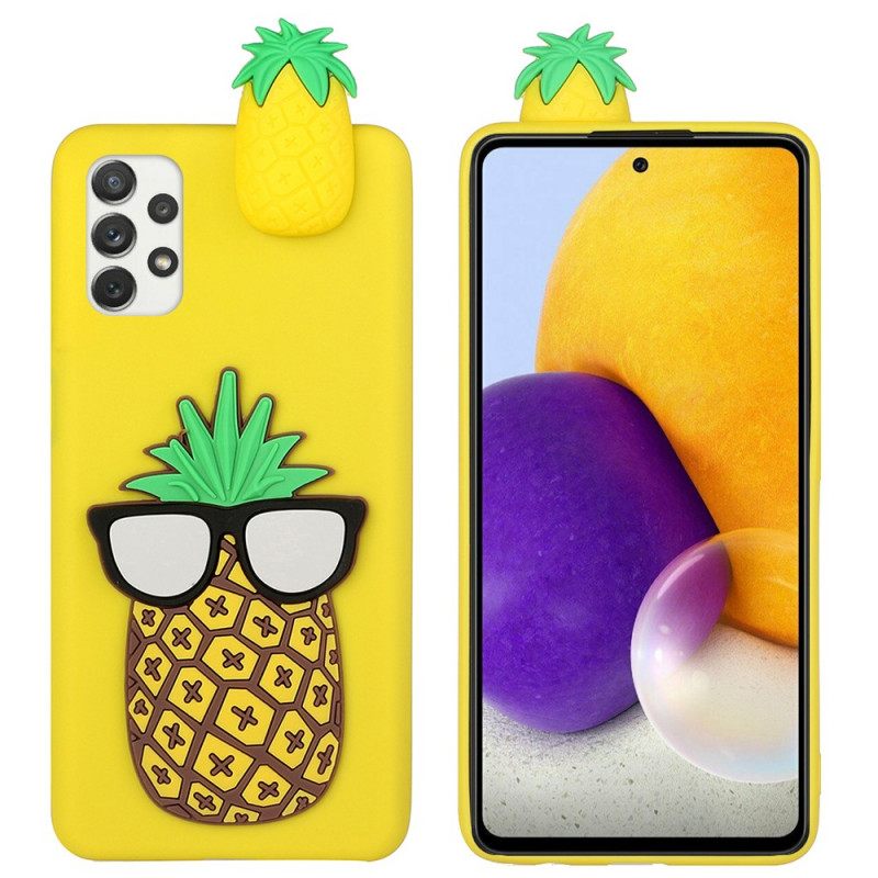 Kuori Samsung Galaxy A33 5G Ananas 3d-lasit