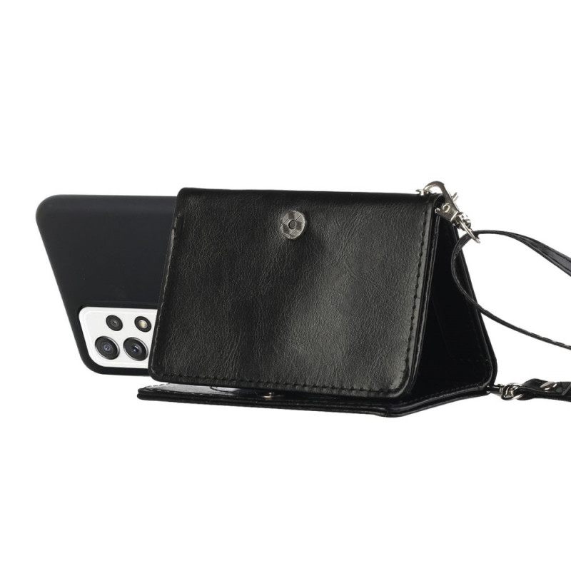 Kuori Samsung Galaxy A33 5G Crossbody Kortin Haltija
