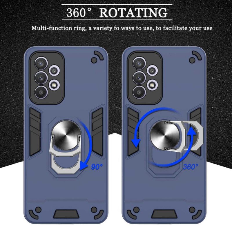 Kuori Samsung Galaxy A33 5G Irrotettava Rengastuki Metallia