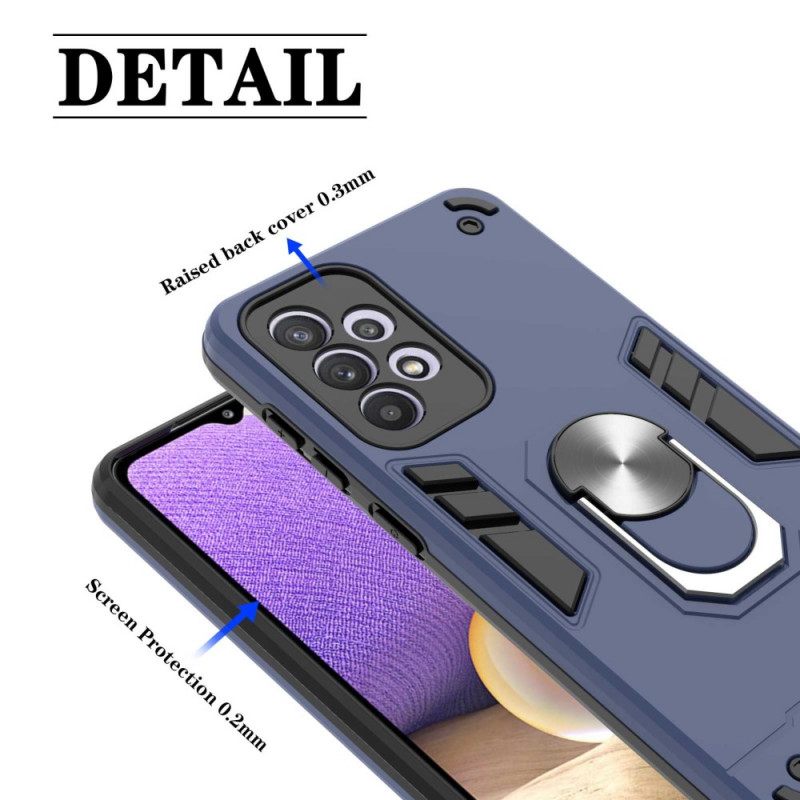 Kuori Samsung Galaxy A33 5G Irrotettava Rengastuki Metallia