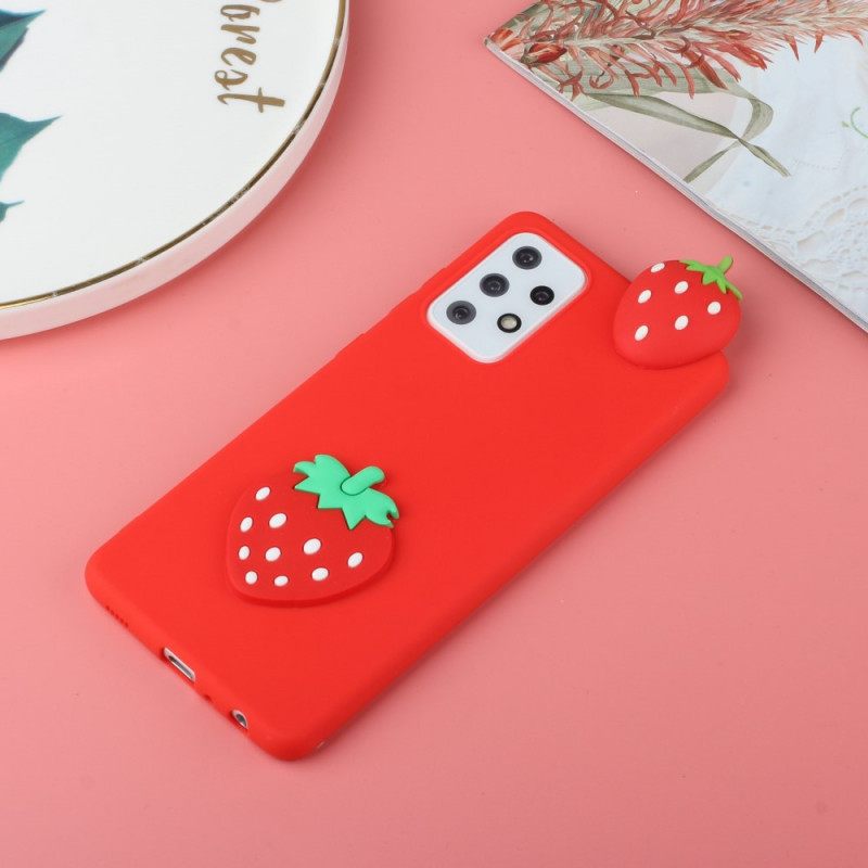 Kuori Samsung Galaxy A33 5G Strawberry 3d