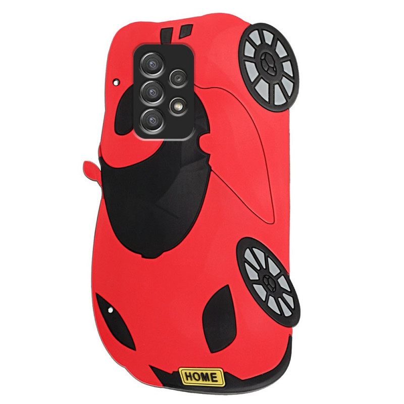 Kuori Samsung Galaxy A33 5G Suojaketju Kuori 3d Lanyard Car