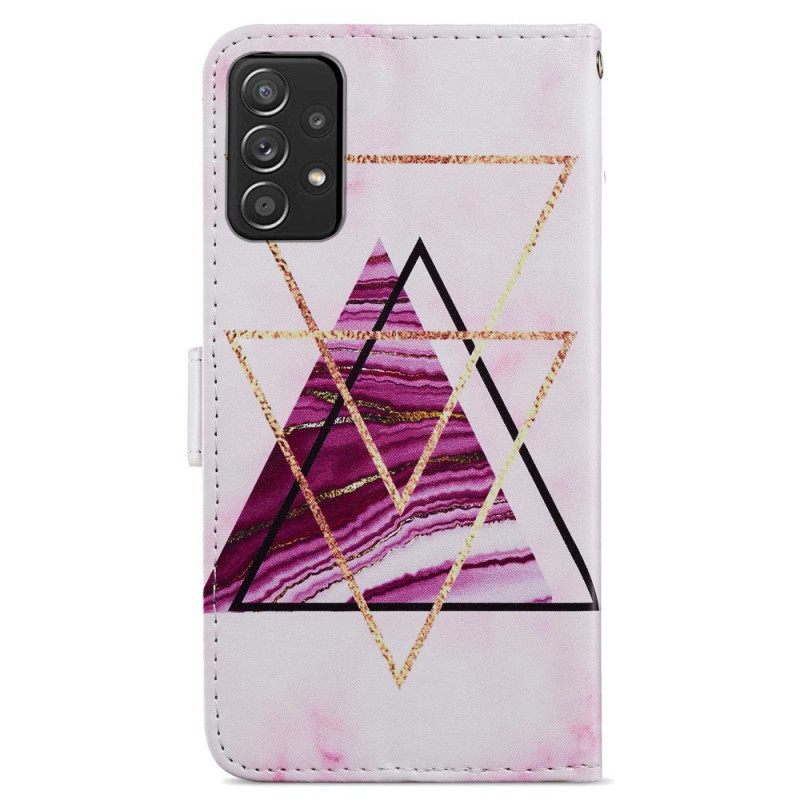 Nahkakotelo Samsung Galaxy A33 5G Intense Marble