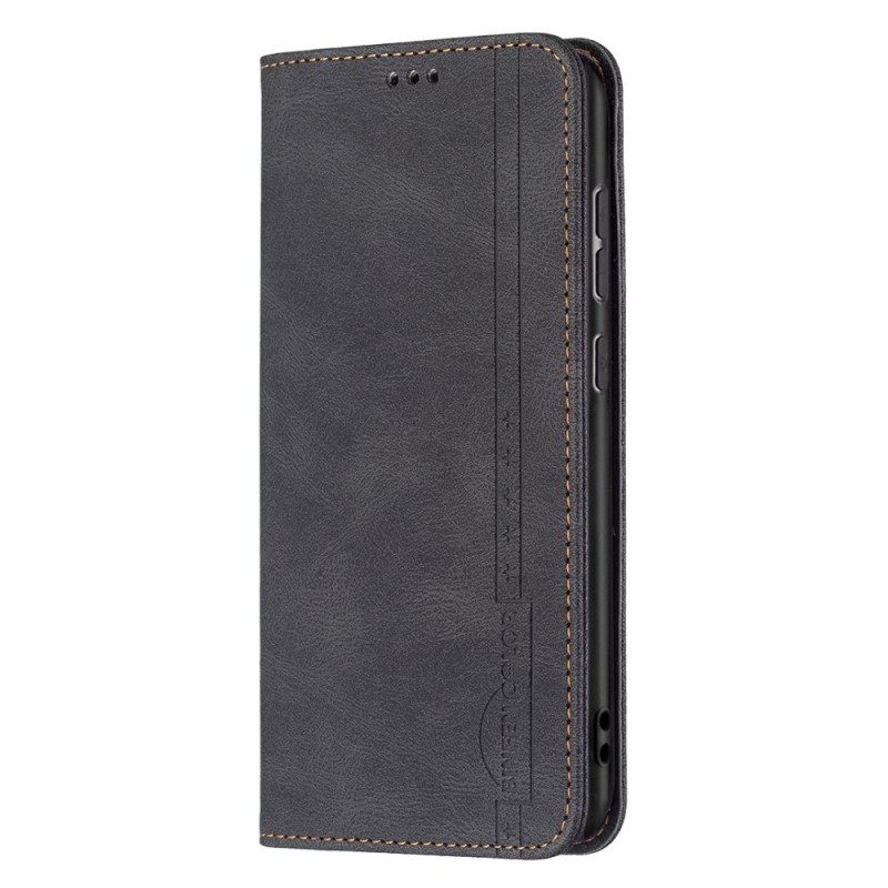 Puhelinkuoret Samsung Galaxy A33 5G Kotelot Flip Rfid Couture Binfen Color