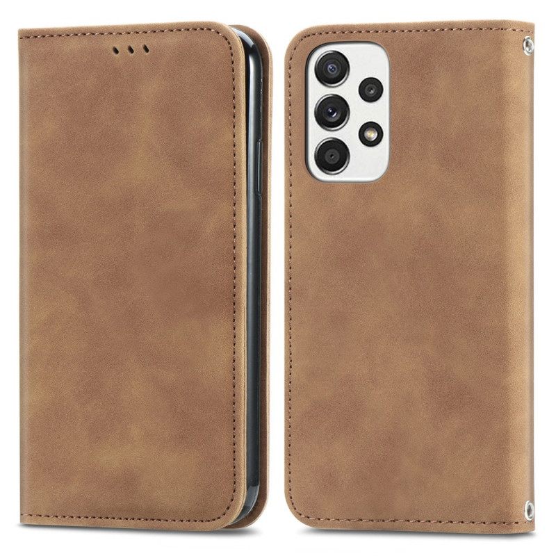 Puhelinkuoret Samsung Galaxy A33 5G Kotelot Flip Skin-touch