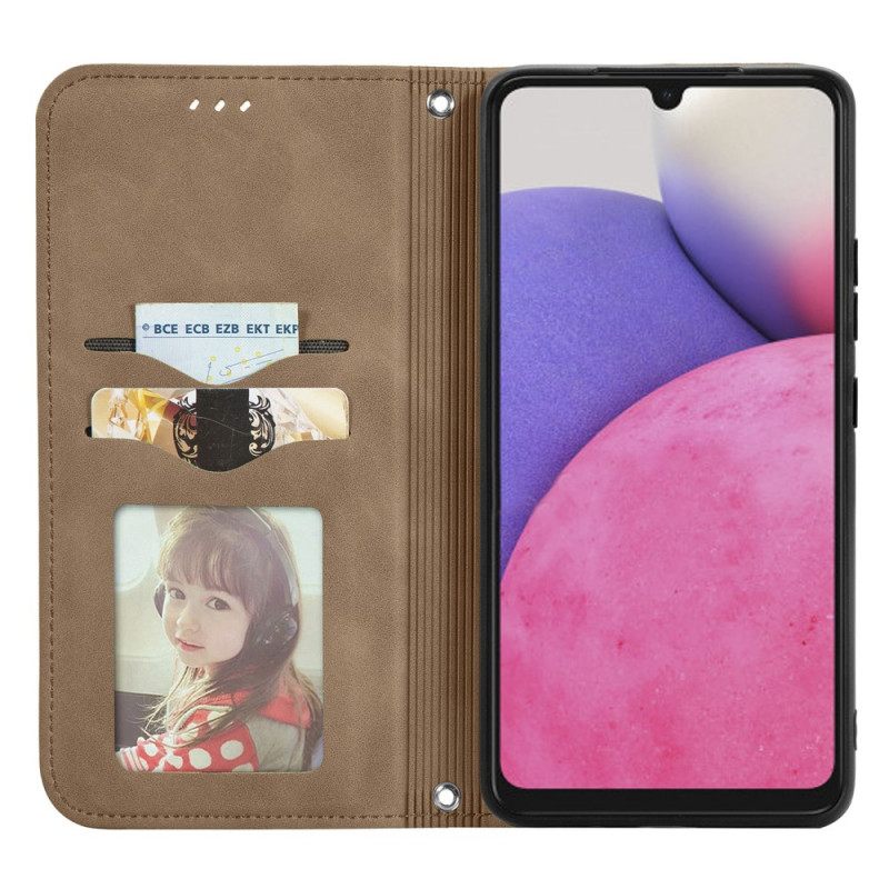 Puhelinkuoret Samsung Galaxy A33 5G Kotelot Flip Skin-touch