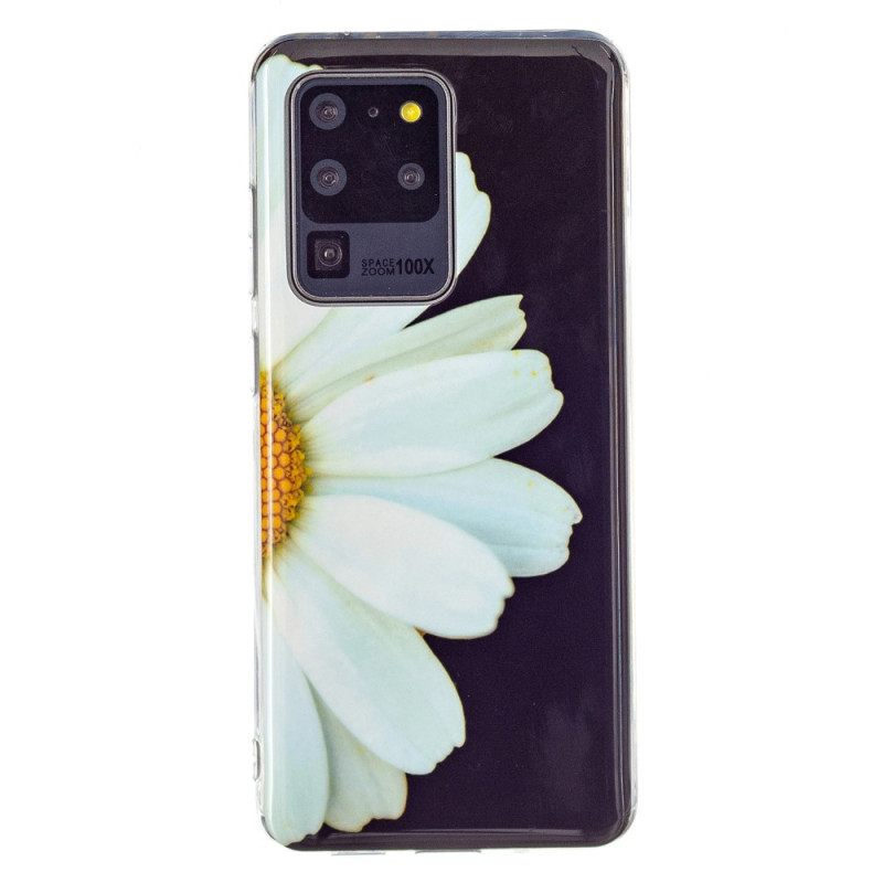 Case Samsung Galaxy S20 Ultra Fluorescent Flower Sarja