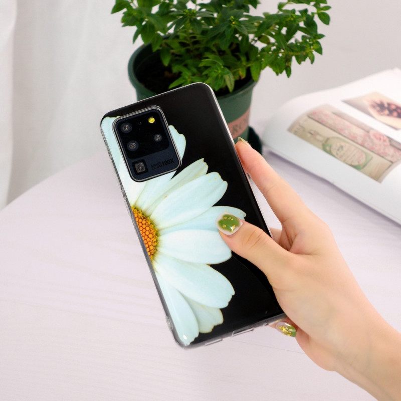 Case Samsung Galaxy S20 Ultra Fluorescent Flower Sarja