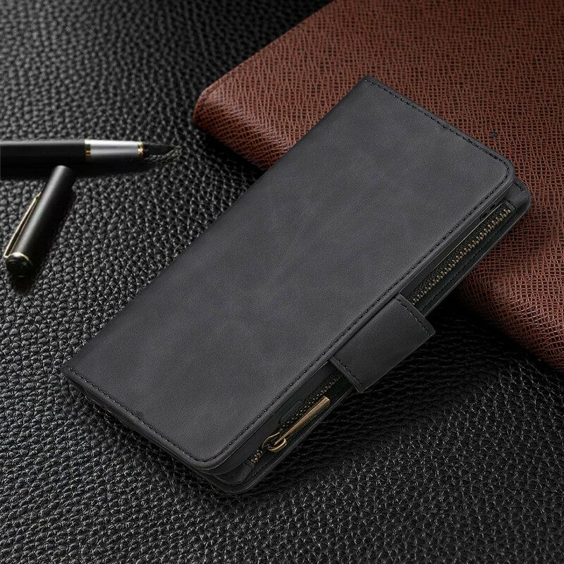 Kuori Flip Case Samsung Galaxy S20 Ultra Irrotettava Vetoketju