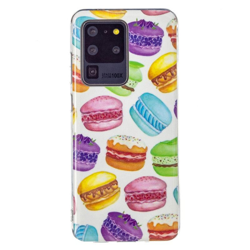 Kuori Samsung Galaxy S20 Ultra Fluoresoiva Macaroons