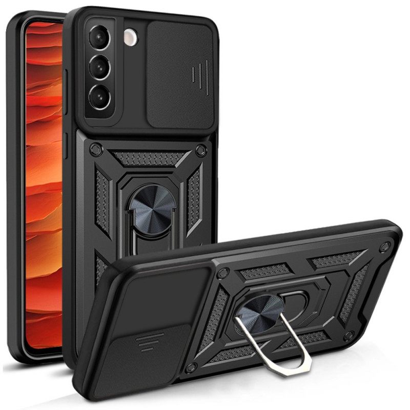 Case Samsung Galaxy S22 5G Design Linssin Pidike Ja Suojus