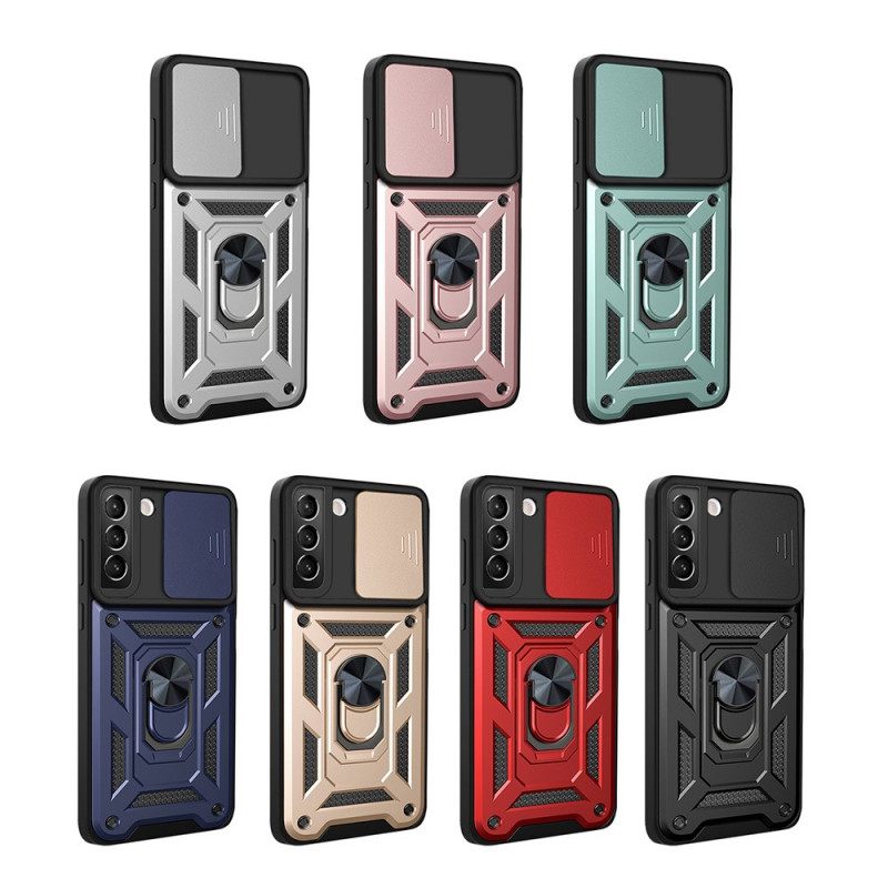 Case Samsung Galaxy S22 5G Design Linssin Pidike Ja Suojus