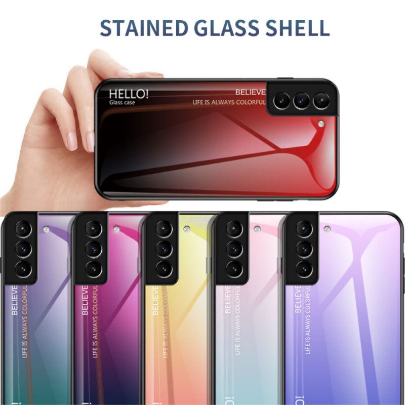 Case Samsung Galaxy S22 5G Tempered Glass Hei