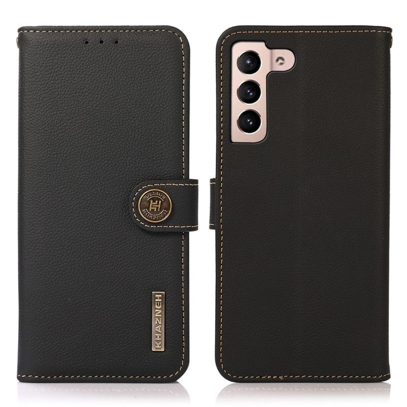 Kotelot Samsung Galaxy S22 5G Aito Nahka Khazneh Rfid