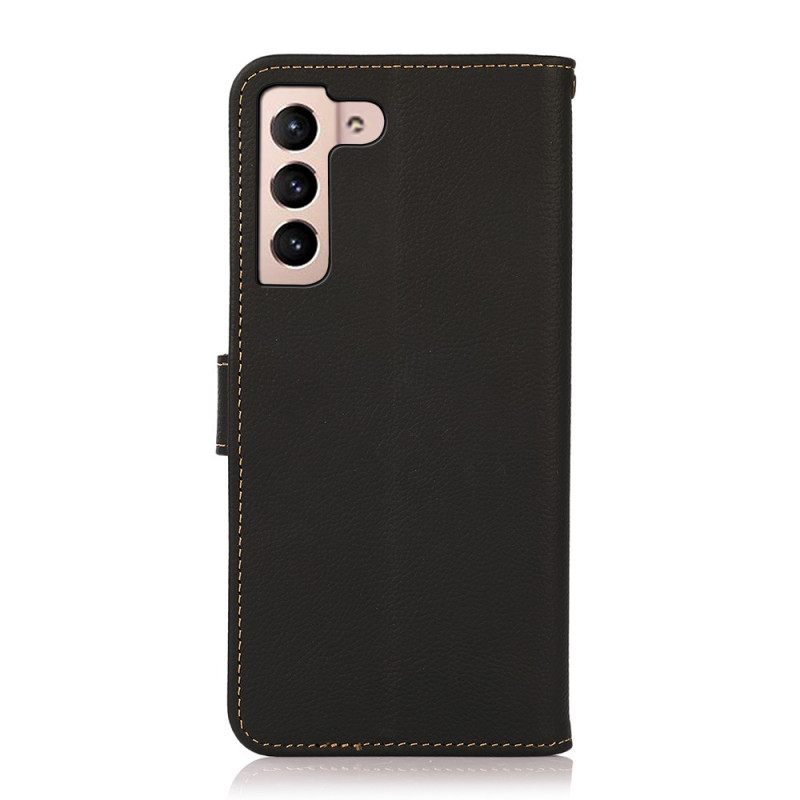 Kotelot Samsung Galaxy S22 5G Aito Nahka Khazneh Rfid