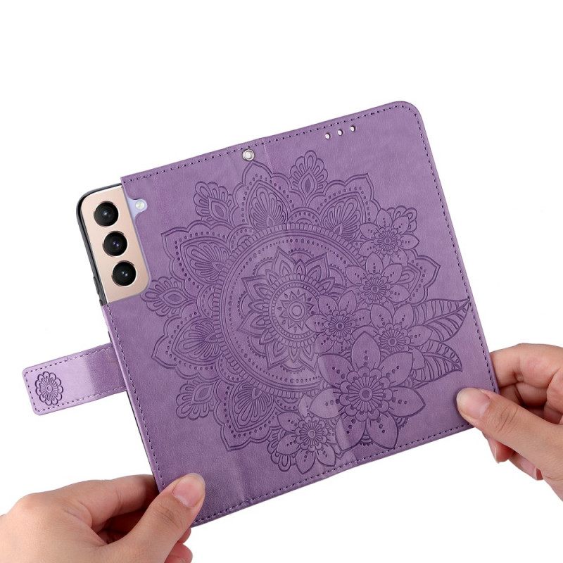 Kotelot Samsung Galaxy S22 5G Flower Mandala