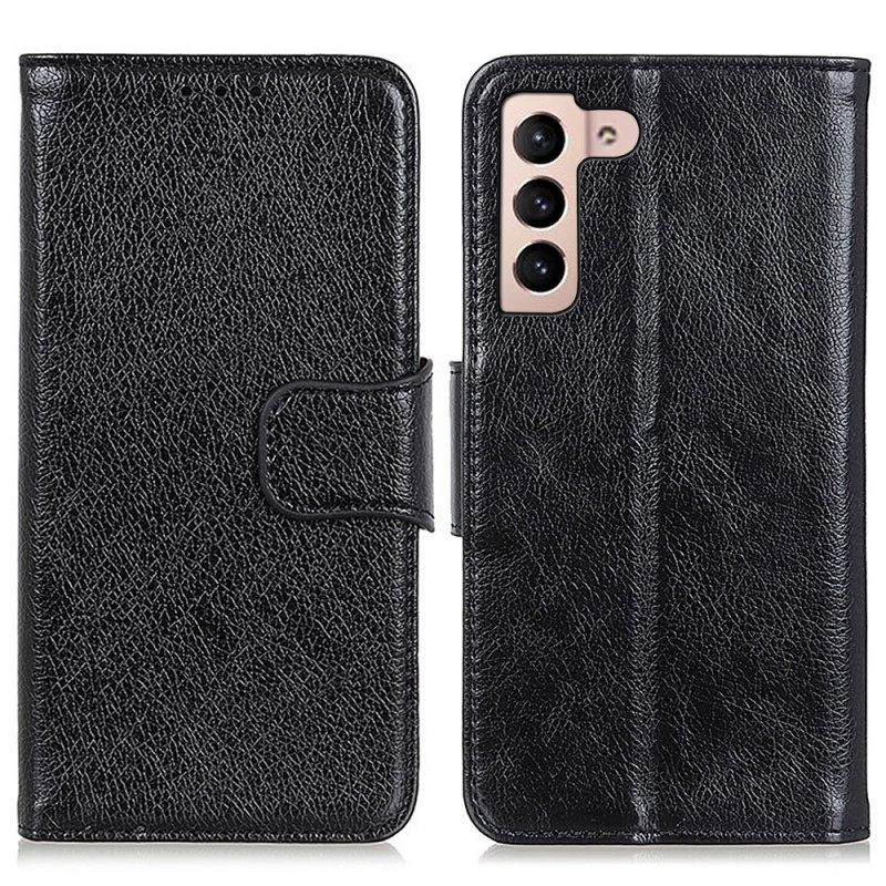 Kotelot Samsung Galaxy S22 5G Haljattu Nappanahka