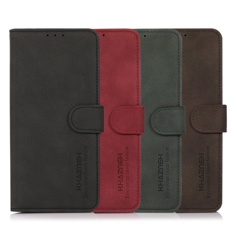 Kotelot Samsung Galaxy S22 5G Khazneh Texture Leather Effect