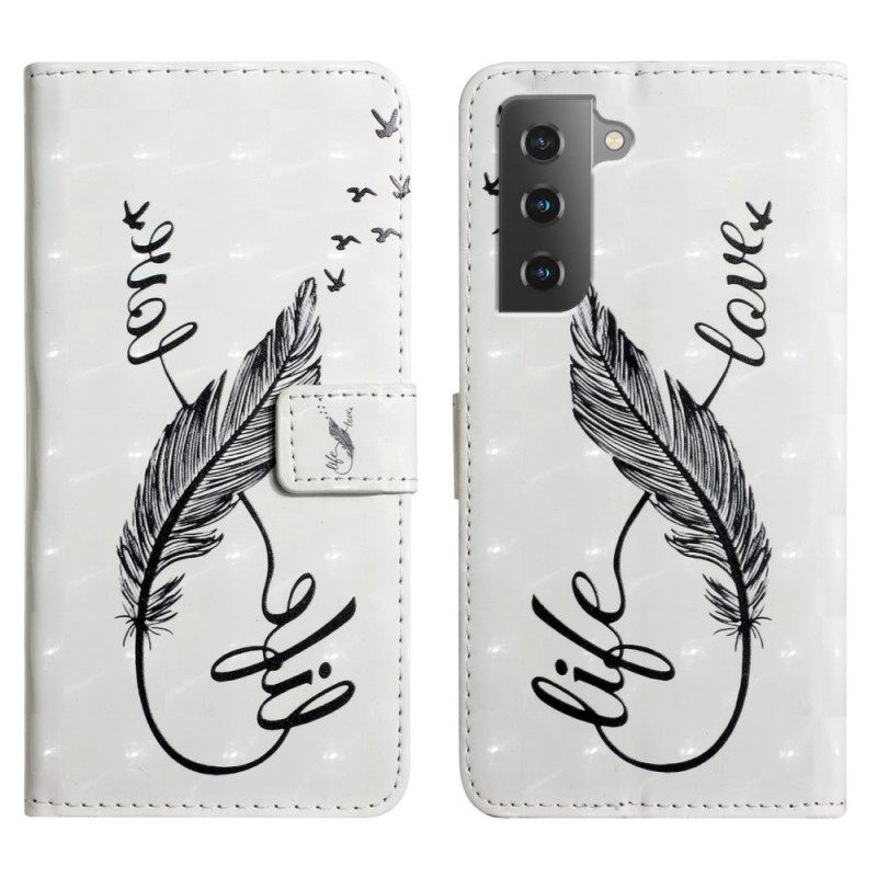 Kotelot Samsung Galaxy S22 5G Plume Elämä Ja Rakkaus