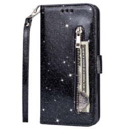 Kotelot Samsung Galaxy S22 5G Sequin Coin Kukkaro