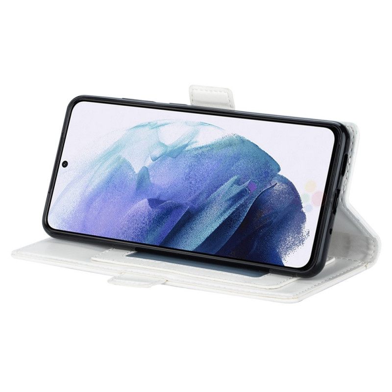 Kotelot Samsung Galaxy S22 5G Suojaketju Kuori Mandala-koriste Hihnalla