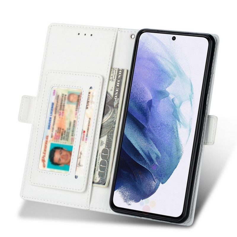 Kotelot Samsung Galaxy S22 5G Suojaketju Kuori Mandala-koriste Hihnalla