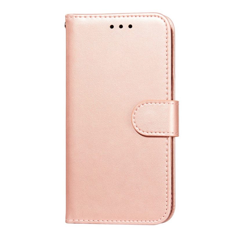 Kotelot Samsung Galaxy S22 5G Suojaketju Kuori Solid Color Strappy