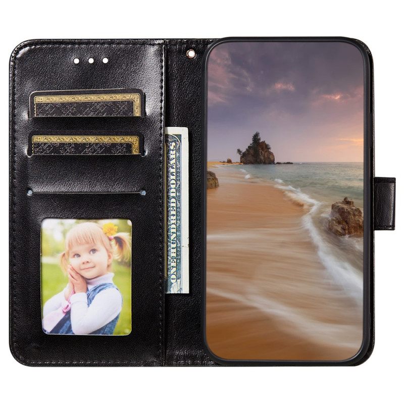 Kotelot Samsung Galaxy S22 5G Suojaketju Kuori Solid Color Strappy