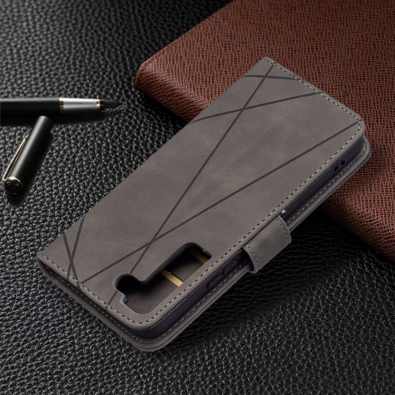 Kotelot Samsung Galaxy S22 5G Triangles Binfen Color