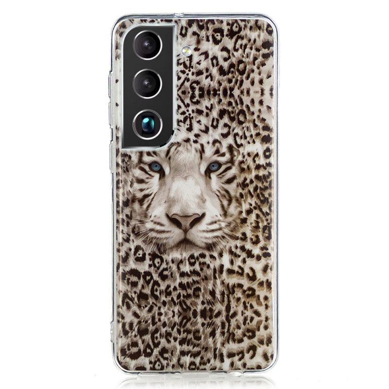 Kuori Samsung Galaxy S22 5G Fluoresoiva Leopard