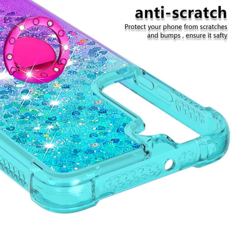 Kuori Samsung Galaxy S22 5G Glitter Ring Tuki
