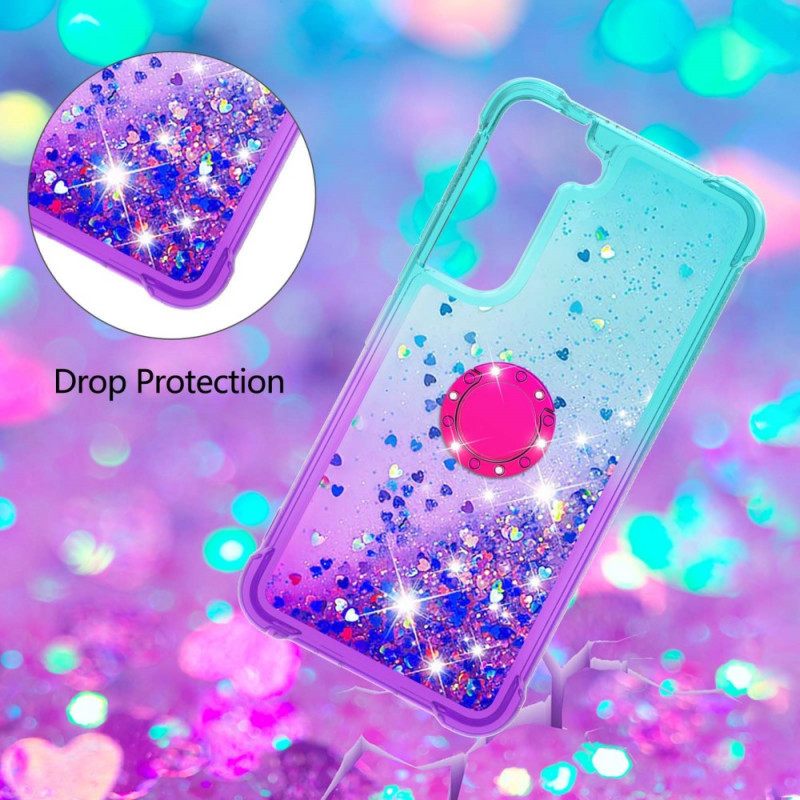 Kuori Samsung Galaxy S22 5G Glitter Ring Tuki