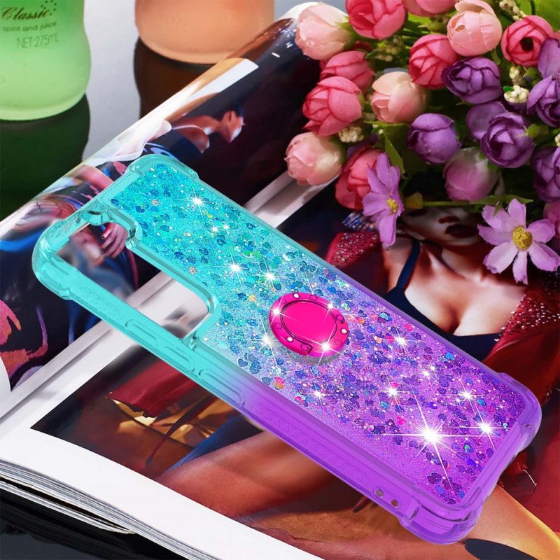 Kuori Samsung Galaxy S22 5G Glitter Ring Tuki