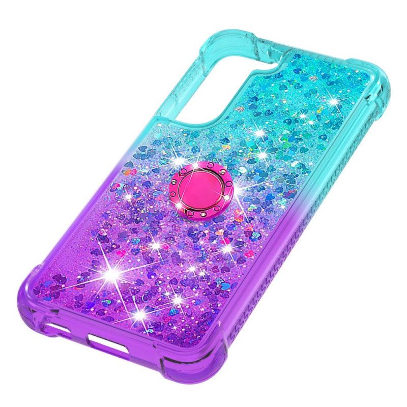 Kuori Samsung Galaxy S22 5G Glitter Ring Tuki