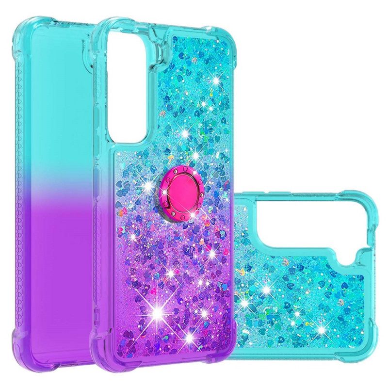 Kuori Samsung Galaxy S22 5G Glitter Ring Tuki