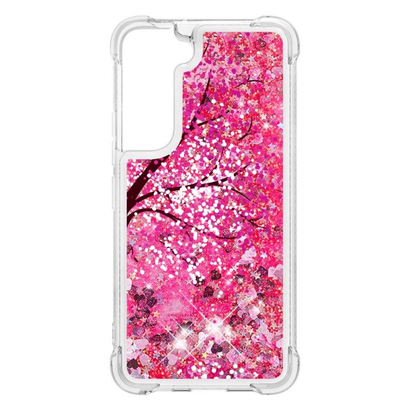 Kuori Samsung Galaxy S22 5G Glitter Tree